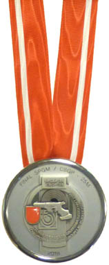 Médaille championnat Suisse de groupes 25m